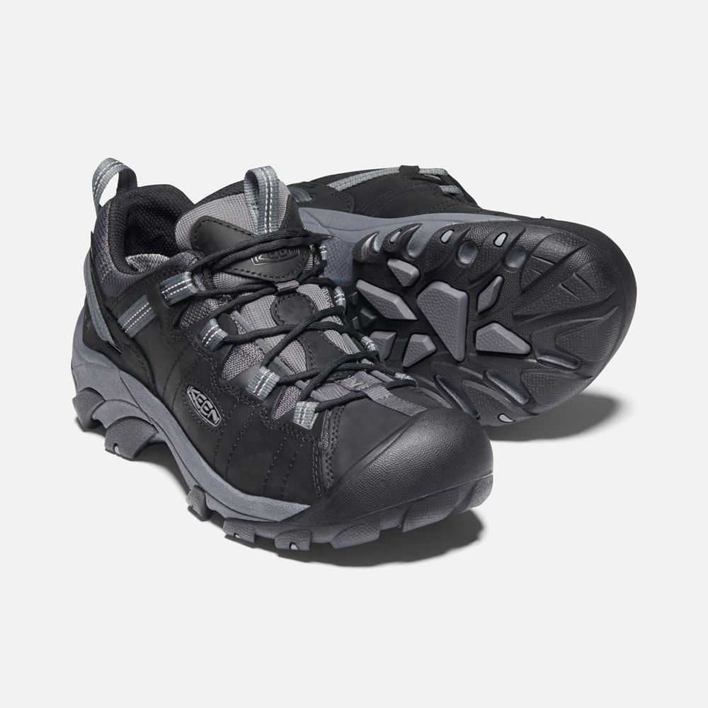 Zapatos de Seguridad Keen Mexico Negros - Hombre Targhee Ii Waterproof - BH9715048